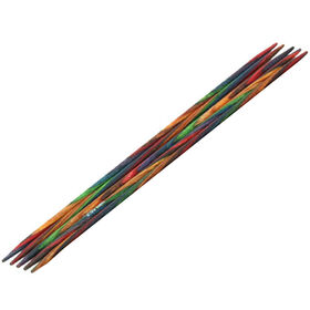 Strumpfstricknadel Design-Holz Multicolor St. 3,0/15cm von Lana Grossa