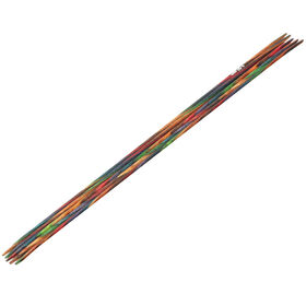 Strumpfstricknadel Design-Holz Multicolor St. 3,25/20cm von Lana Grossa