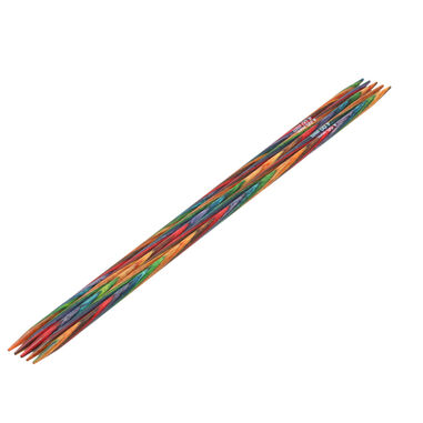 Lana Grossa Strumpfstricknadel Design-Holz Multicolor St. 4,0/20cm