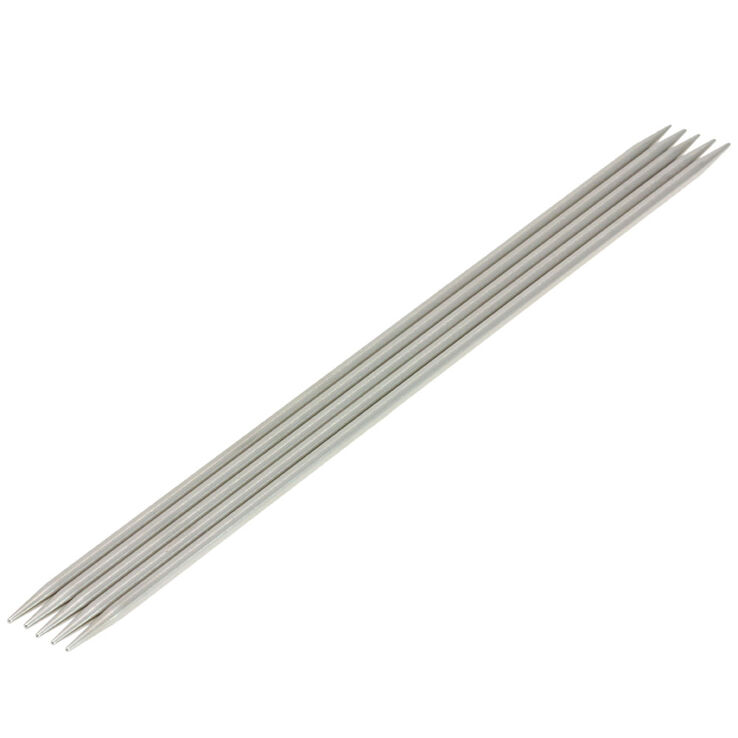 Strumpfstricknadel Edelstahl St. 3,5/20cm - von Lana Grossa