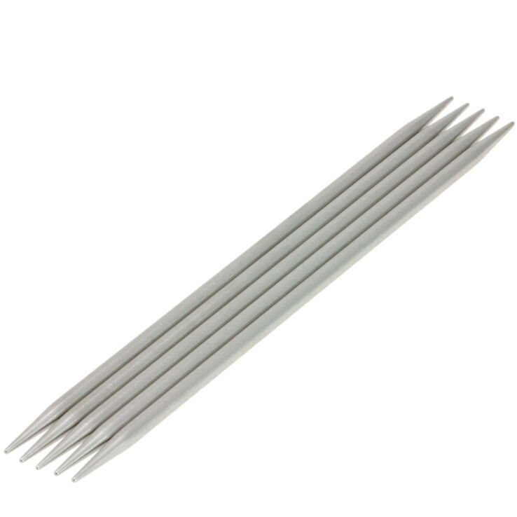 Strumpfstricknadel Edelstahl St. 4,0/15cm - von Lana Grossa