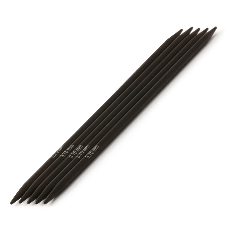 Strumpfstricknadel Nera Ebenholz St. 3,75/15cm - von Lana Grossa