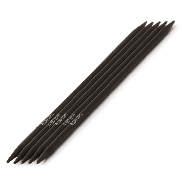 Strumpfstricknadel Nera Ebenholz St. 4,0/15cm - von Lana Grossa