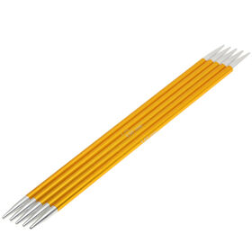 Strumpfstricknadel Aluminium Rainbow St. 3,5/15cm von Lana Grossa