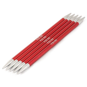 Strumpfstricknadel Aluminium Rainbow St. 4,5/15cm von Lana Grossa