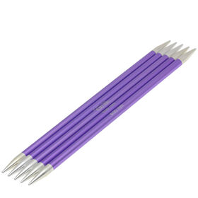 Strumpfstricknadel Aluminium Rainbow St. 6,5/20cm von Lana Grossa