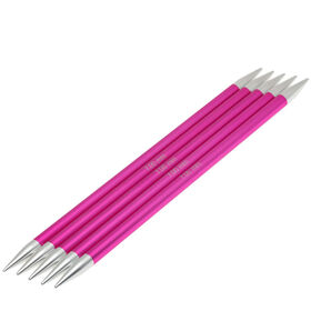 Strumpfstricknadel Aluminium Rainbow St. 7,0/20cm von Lana Grossa