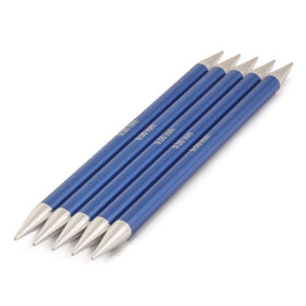 Strumpfstricknadel Aluminium Rainbow St. 9,0/20cm von Lana Grossa