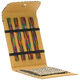 Strumpfstricknadel-Set Design-Holz Multicolor 15cm (Braun) von Lana Grossa