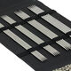 Strumpfstricknadel-Set Edelstahl 15cm (Schwarz) von Lana Grossa
