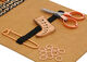 Sockenstrick-Set Design-Holz Multicolor by Tanja Steinbach von Lana Grossa