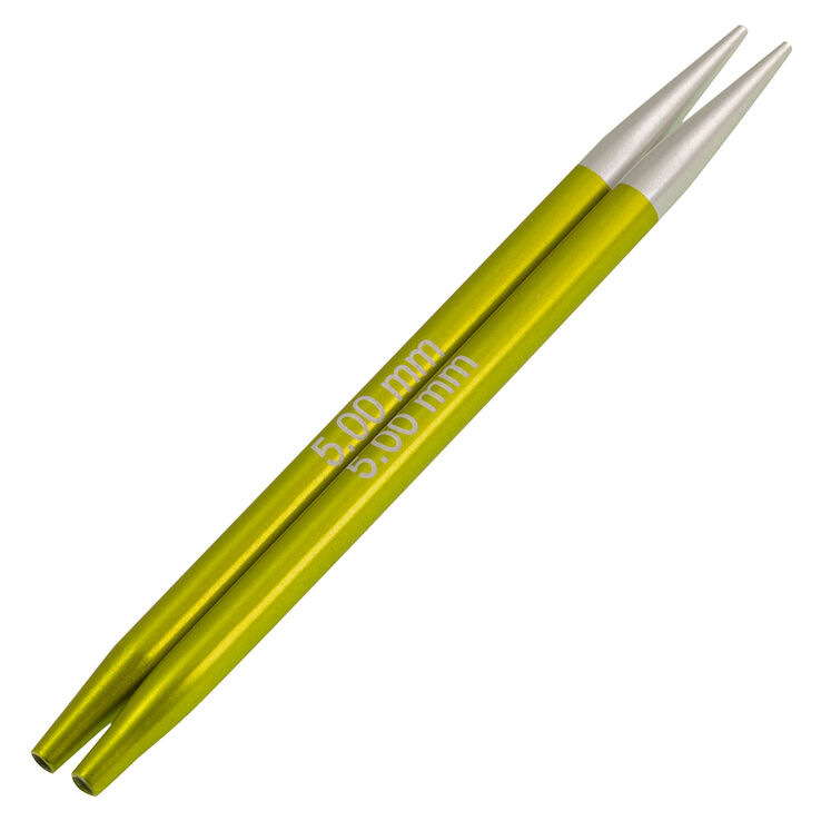 Nadelspitzen Vario Aluminium Rainbow St. 5,0 kurz - von Lana Grossa