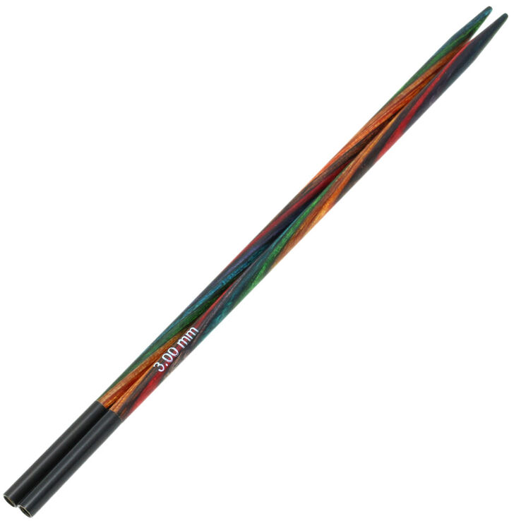 Nadelspitzen Vario Design-Holz Multicolor St. 3,0 - von Lana Grossa