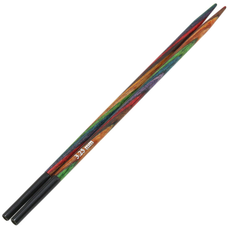 Nadelspitzen Vario Design-Holz Multicolor St. 3,25 - von Lana Grossa