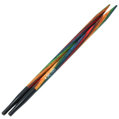Lana Grossa Nadelspitzen Vario Design-Holz Multicolor St. 4,5