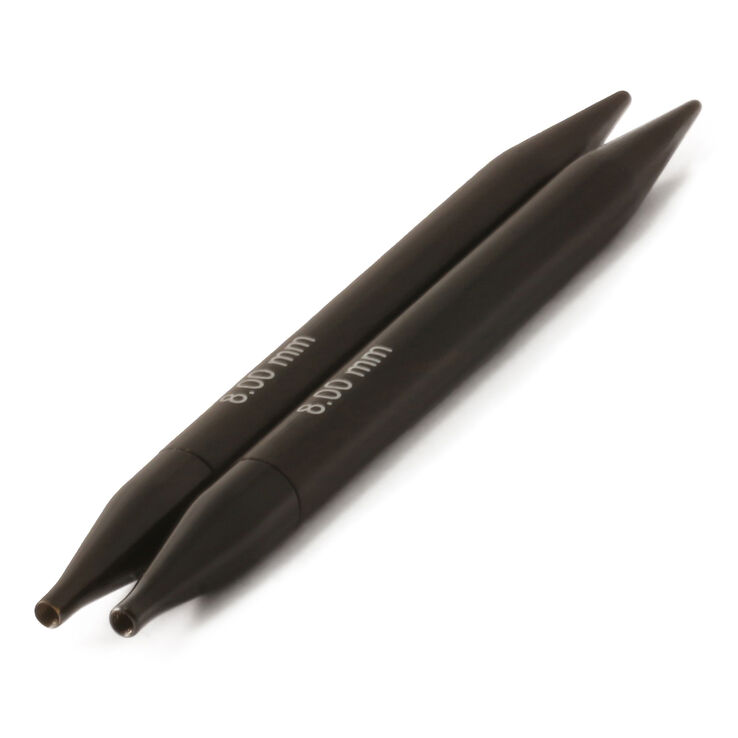Nadelspitzen Vario Nera Ebenholz St. 8,0 - von Lana Grossa