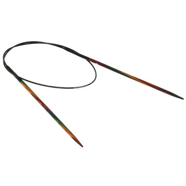 Lana Grossa Rundstricknadel Design-Holz Multicolor St. 3,0/60cm