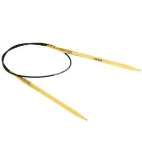 Rundstricknadel Bambus St. 5,0/60cm von Lana Grossa