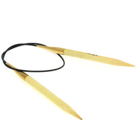 Rundstricknadel Bambus St. 9,0/60cm von Lana Grossa