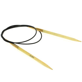 Rundstricknadel Bambus St. 5,5/80cm von Lana Grossa