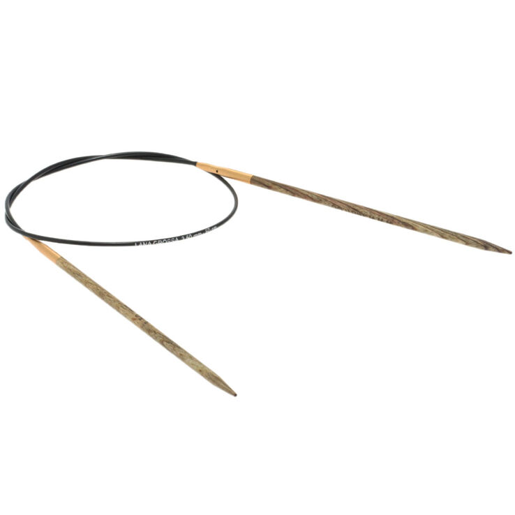 Rundstricknadel Design-Holz Signal St. 3,5/60cm - von Lana Grossa