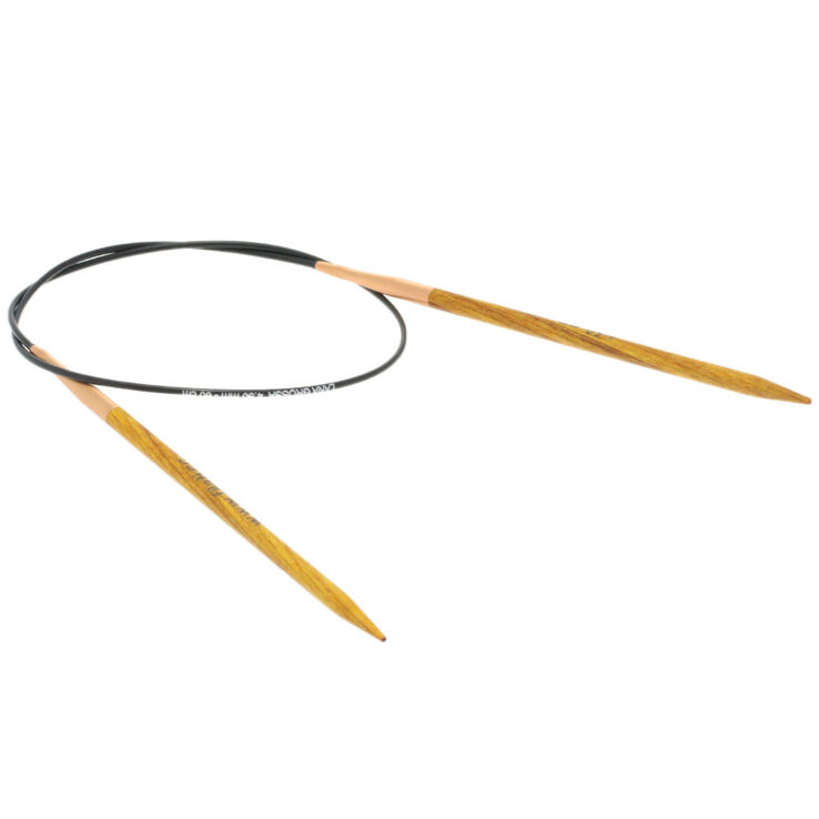 Rundstricknadel Design-Holz Signal St. 4,5/60cm - von Lana Grossa