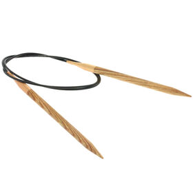 Rundstricknadel Design-Holz Signal St. 6,0/80cm von Lana Grossa