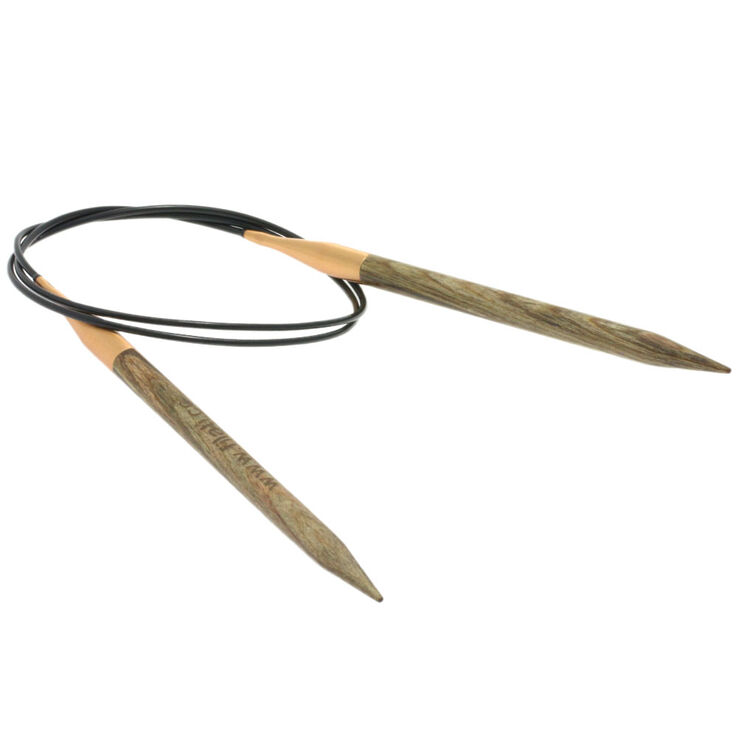 Rundstricknadel Design-Holz Signal St. 7,0/80cm - von Lana Grossa