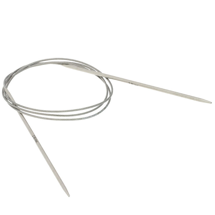 Rundstricknadel Edelstahl St. 2,5/100cm - von Lana Grossa