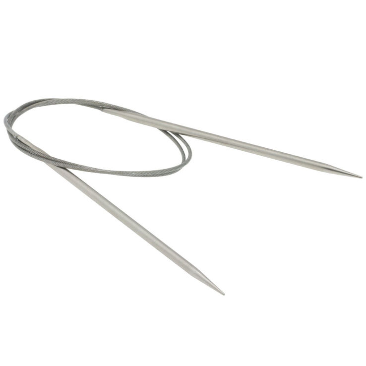 Rundstricknadel Edelstahl St. 4,0/100cm - von Lana Grossa