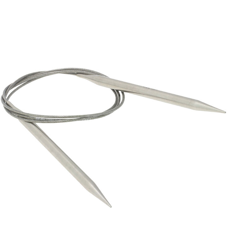 Rundstricknadel Edelstahl St. 6,5/100cm  - von Lana Grossa