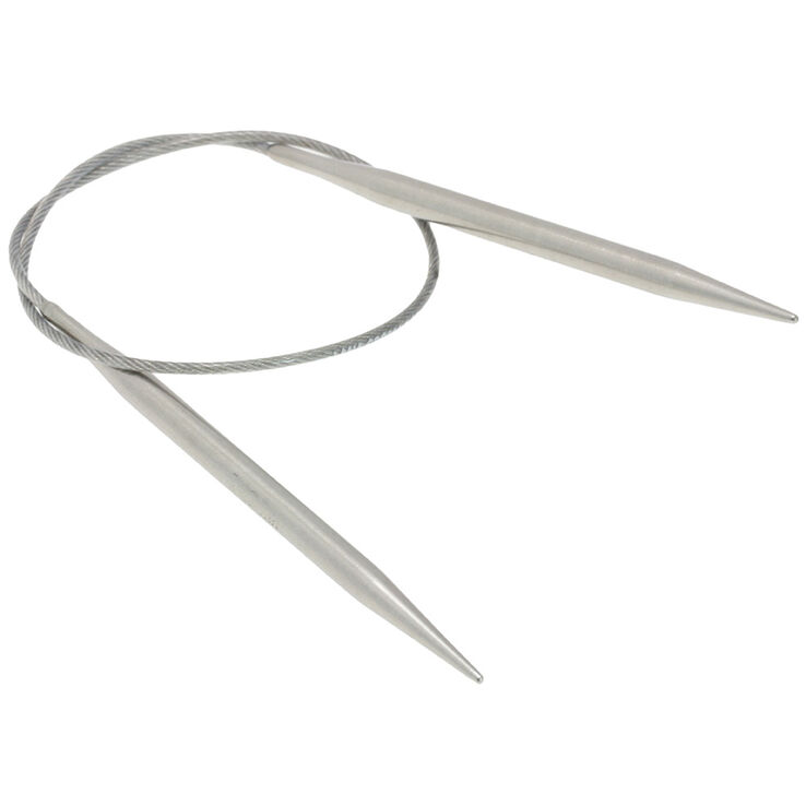 Rundstricknadel Edelstahl St. 5,0/40cm - von Lana Grossa
