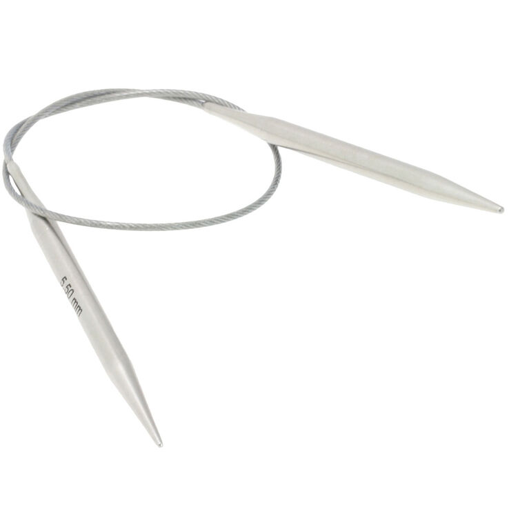 Rundstricknadel Edelstahl St. 5,5/40cm  - von Lana Grossa