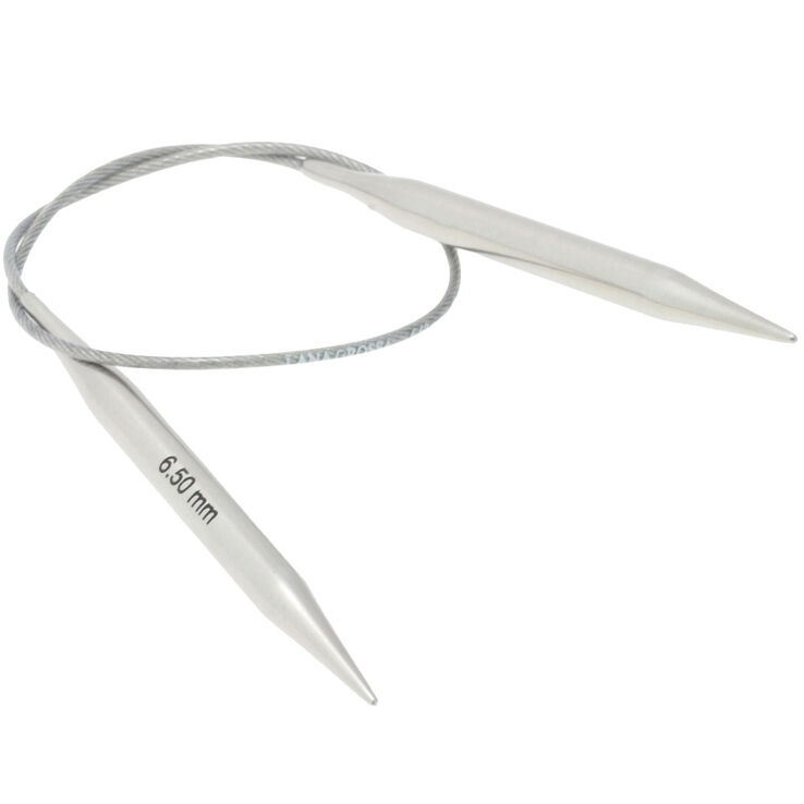 Rundstricknadel Edelstahl St. 6,5/40cm - von Lana Grossa