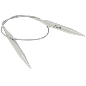 Rundstricknadel Edelstahl St. 7,0/40cm  von Lana Grossa