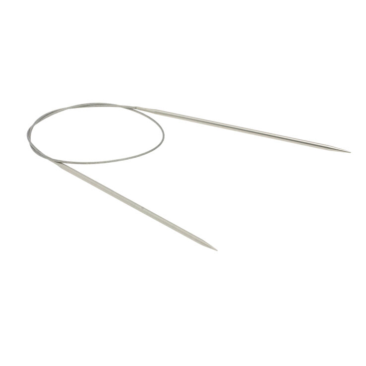 Rundstricknadel Edelstahl St. 3,0/60cm - von Lana Grossa