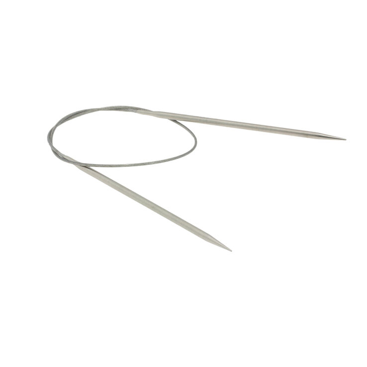 Rundstricknadel Edelstahl St. 4,0/60cm - von Lana Grossa