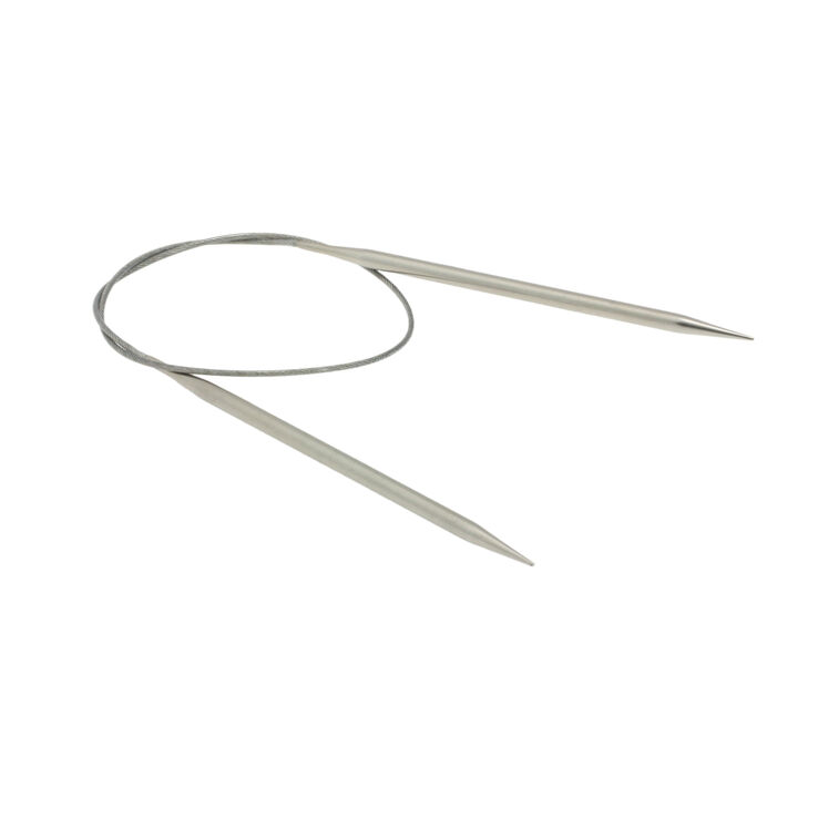 Rundstricknadel Edelstahl St. 5,5/60cm - von Lana Grossa
