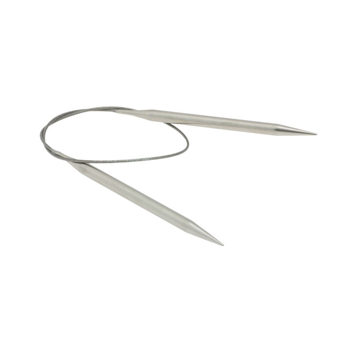 Rundstricknadel Edelstahl St. 7,0/60cm - von Lana Grossa