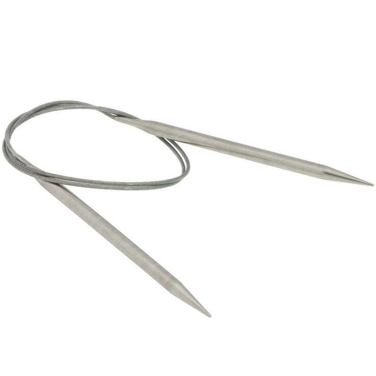Rundstricknadel Edelstahl St. 6,5/80cm - von Lana Grossa