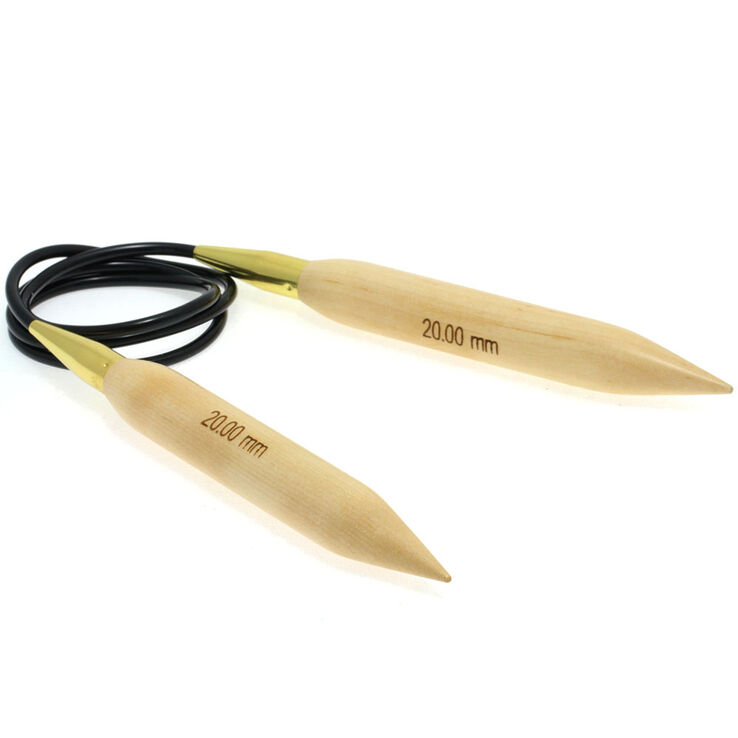 Rundstricknadel Jumbo St. 20,0/100cm - von Lana Grossa