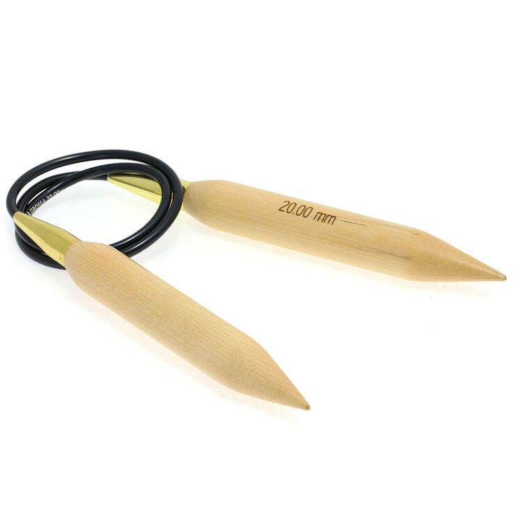 Rundstricknadel Jumbo St. 20,0/80cm - von Lana Grossa