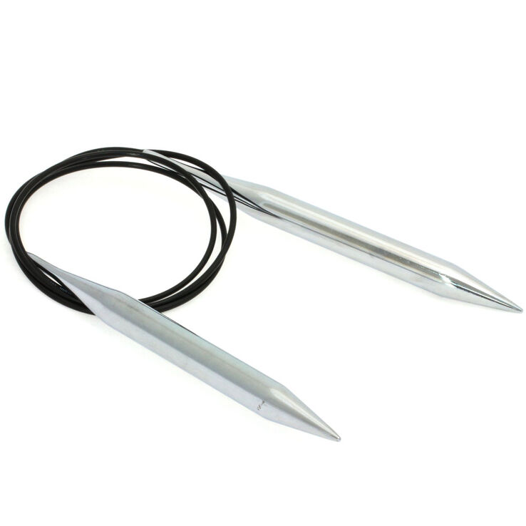 Rundstricknadel Messing St. 12,0/100cm - von Lana Grossa