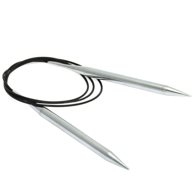 Rundstricknadel Messing St. 8,0/100cm - von Lana Grossa
