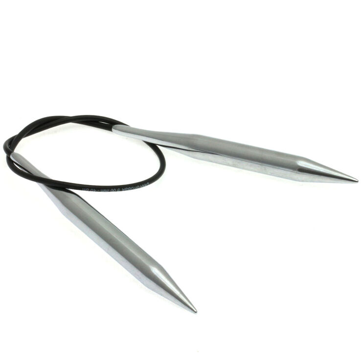 Rundstricknadel Messing St. 9,0/40cm - von Lana Grossa
