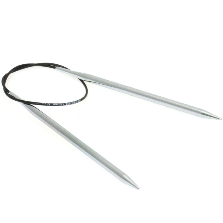 Rundstricknadel Messing St. 5,5/50cm - von Lana Grossa