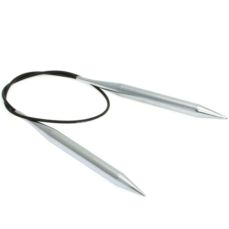 Rundstricknadel Messing St. 10,0/60cm - von Lana Grossa