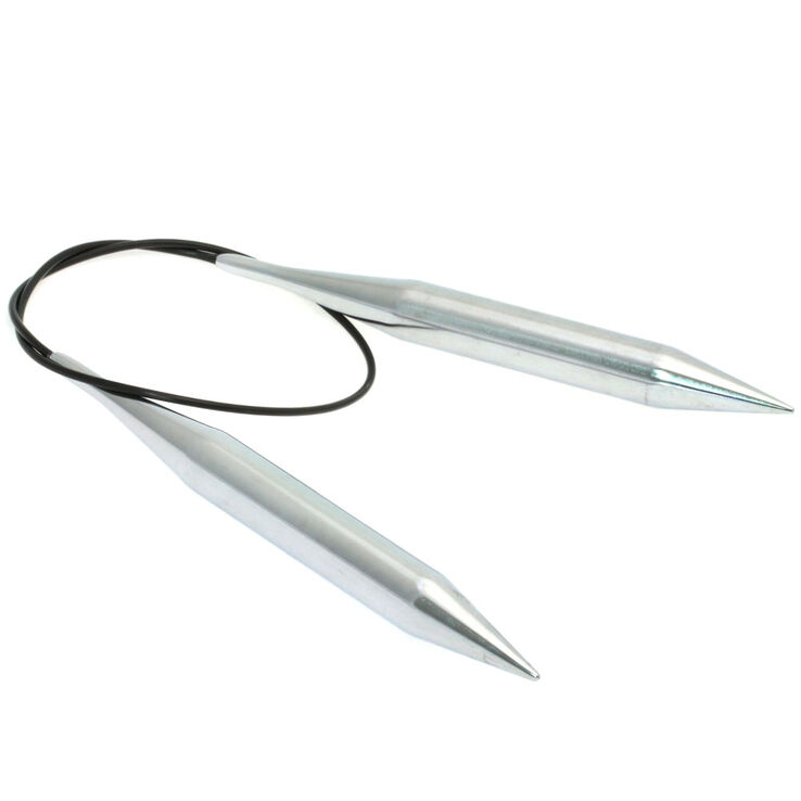 Rundstricknadel Messing St. 15,0/60cm - von Lana Grossa