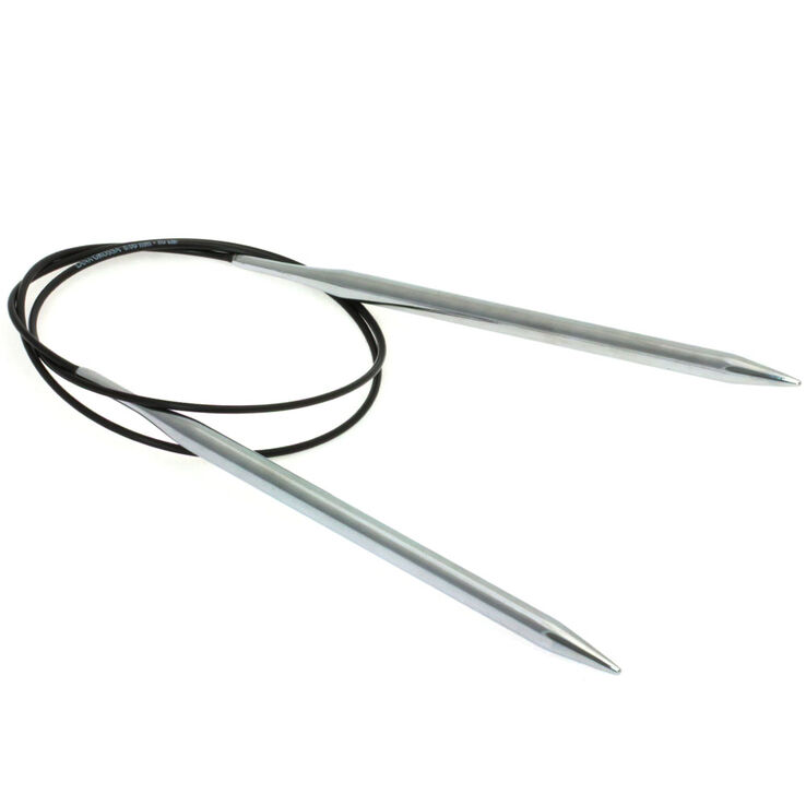 Rundstricknadel Messing St. 6,0/80cm - von Lana Grossa