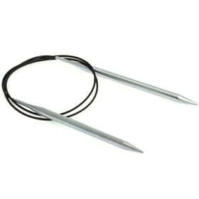 Rundstricknadel Messing St. 6,5/80cm von Lana Grossa